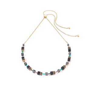 GeoCUBE® Precious&Slider Necklace Black