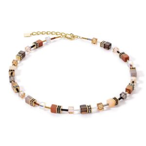 GeoCUBE® Iconic Precious Brown Necklace