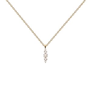 Vanilla Gala necklace in 18k gold plated 925 silver