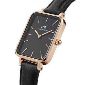 Quadro Pressed Sheffield Rose Gold Watch