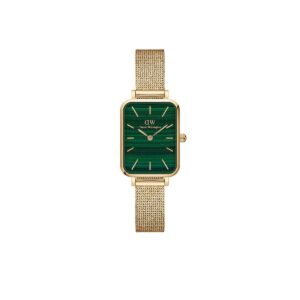 Quadro Pressed Evergold Green Gold Watch