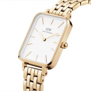 Quadro 5 Link White Gold Watch