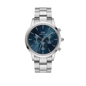 Iconic Chronograph Link Arctic Sunray Silver watch