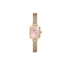 Quadro Mini Evergold Pink Sunray Gold Watch