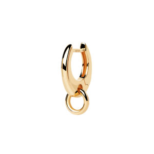 Color Spin single earring in 18k Gold plated 925 Silver