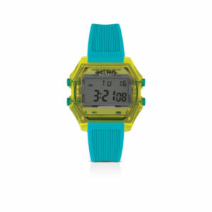 IAM DIGITAL SIZE L - Transparent yellow case and light blue strap